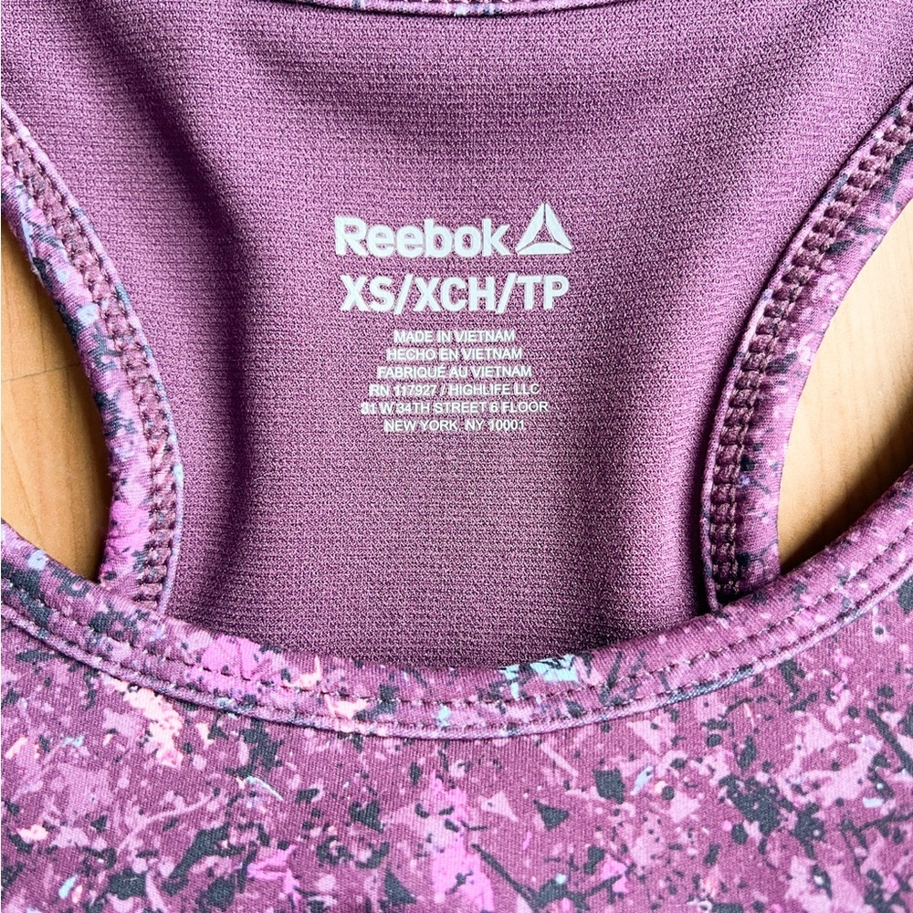 ‼️CLEARANCE SALE‼️ Reebok Women’s Longlined Renew Sports Bra Size XS - Picture 6 of 12